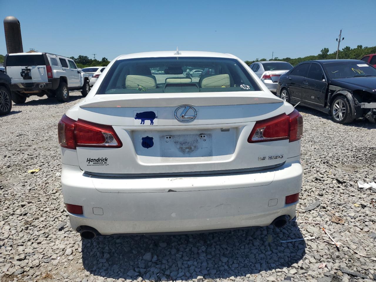 2012 Lexus Is 250 vin: JTHBF5C24C5160745