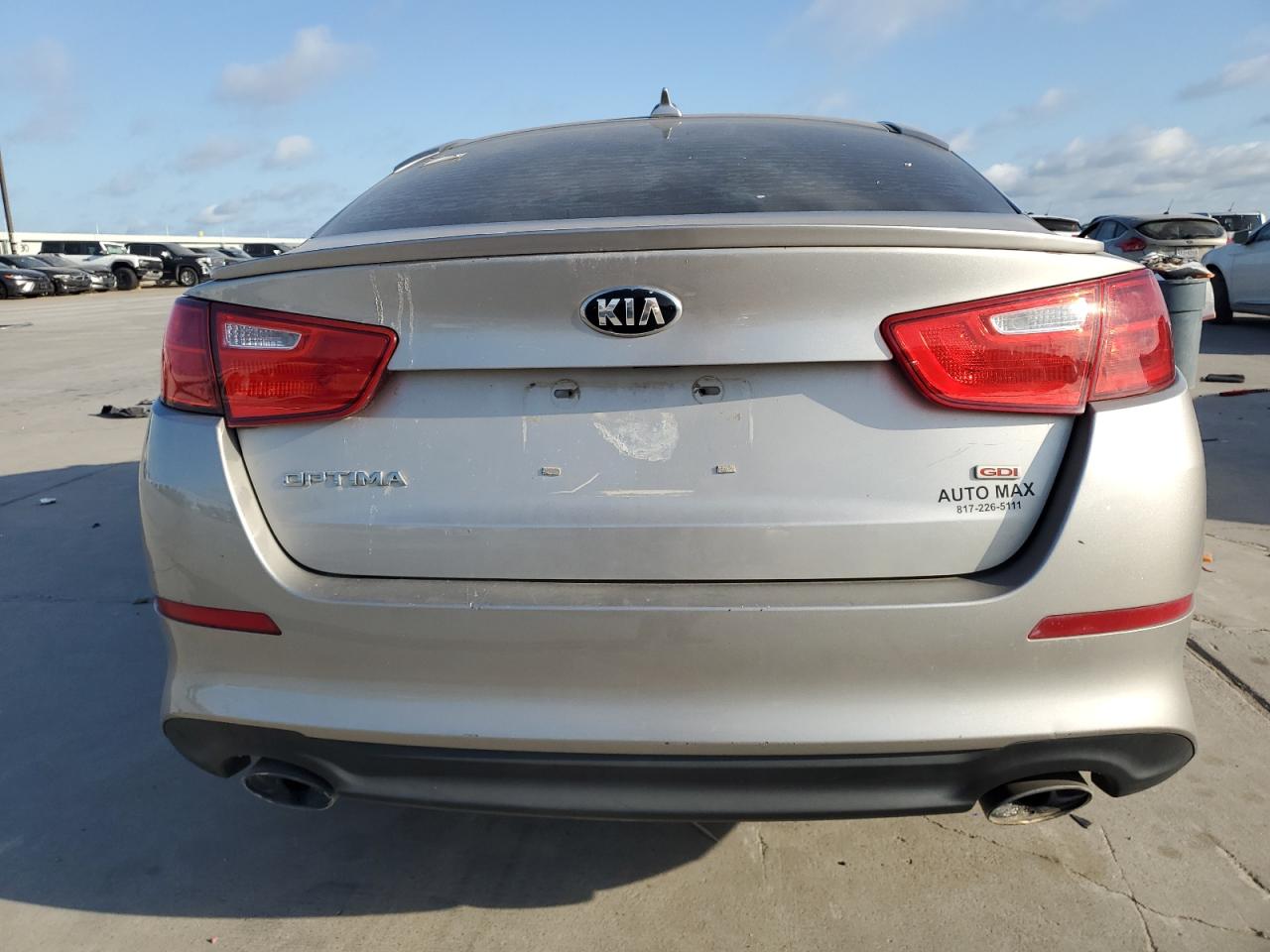 2014 Kia Optima Lx vin: 5XXGM4A70EG263889