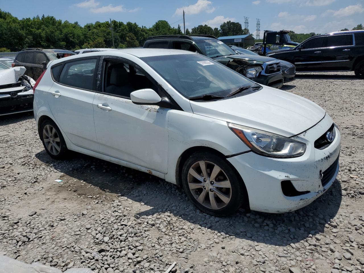 2012 Hyundai Accent Gls vin: KMHCU5AE2CU054045