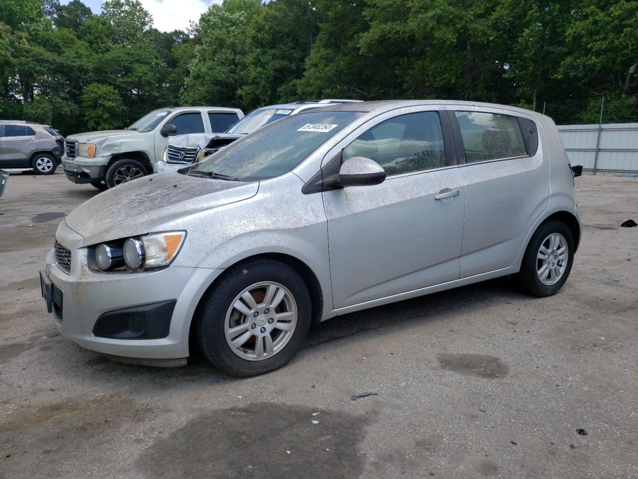 2012 Chevrolet Sonic Lt vin: 1G1JC6SH7C4144281