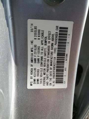 1HGCR2F8XEA221104 2014 Honda Accord Exl