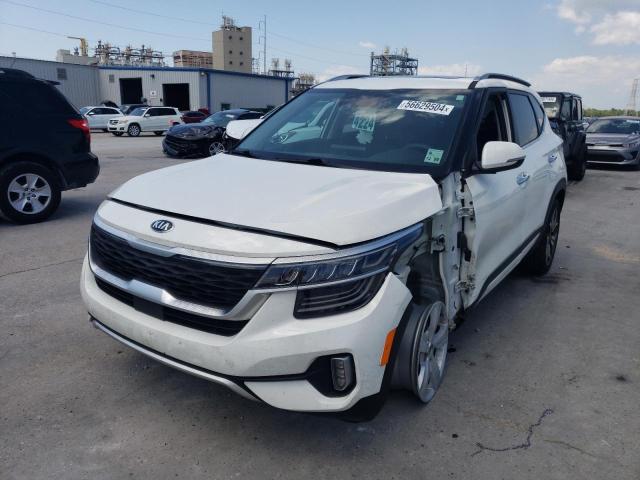 2021 Kia Seltos Sx VIN: KNDETCA22M7128381 Lot: 56629504