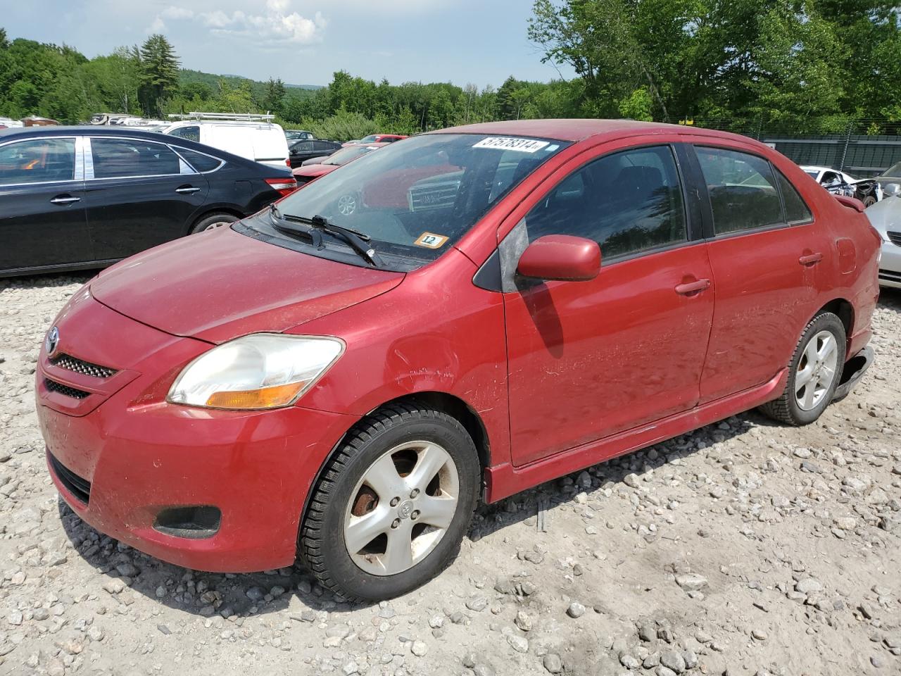 JTDBT923581192601 2008 Toyota Yaris