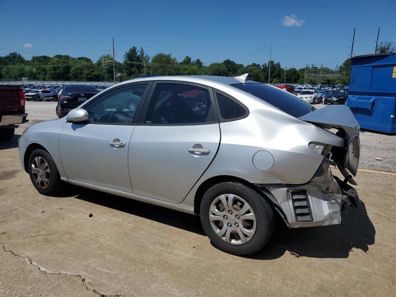 Lot #2872262158 2010 HYUNDAI ELANTRA BL