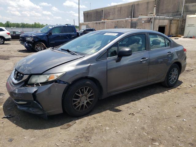 2013 Honda Civic Lx VIN: 2HGFB2F57DH575332 Lot: 58873324