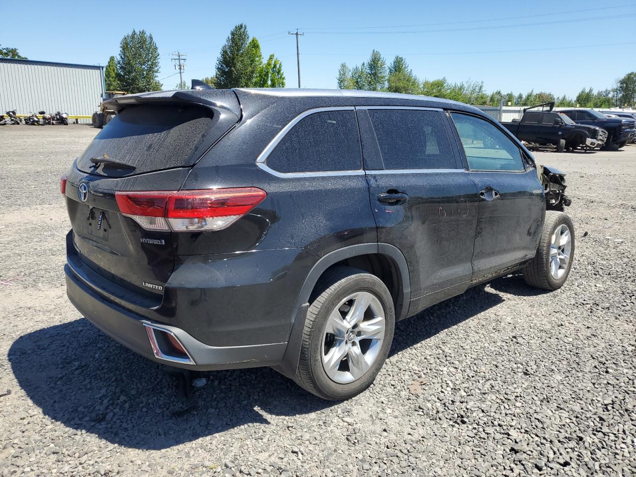 5TDDGRFH2JS046619 2018 Toyota Highlander Hybrid Limited