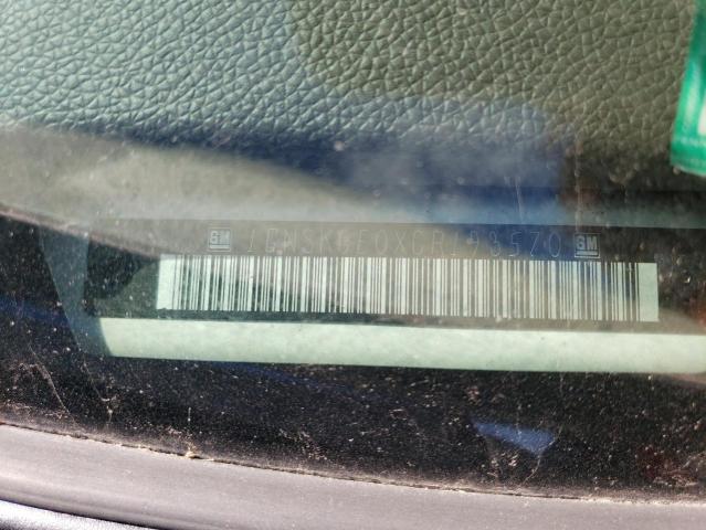 2012 Chevrolet Tahoe K1500 Ltz VIN: 1GNSKCE0XCR193570 Lot: 59459374