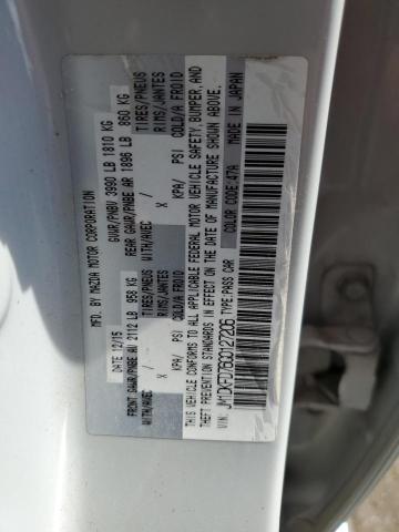 2016 Mazda Cx-3 Grand Touring VIN: JM1DKFD76G0127206 Lot: 59955834