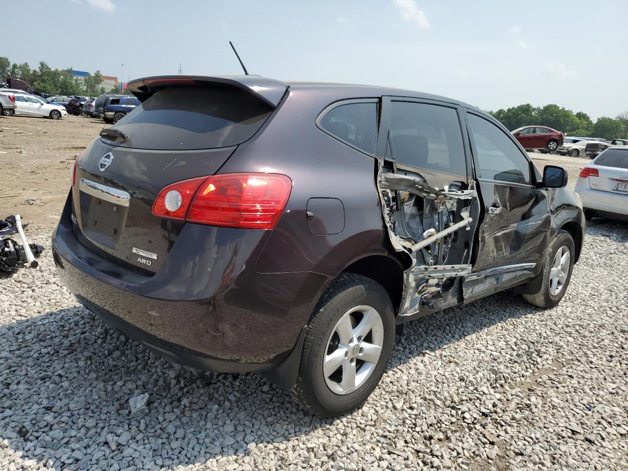 2013 Nissan Rogue S vin: JN8AS5MV8DW115471