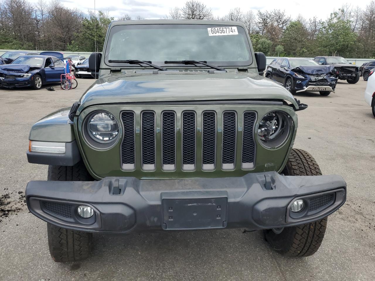 2021 Jeep Wrangler Unlimited Sport vin: 1C4HJXDN2MW590784