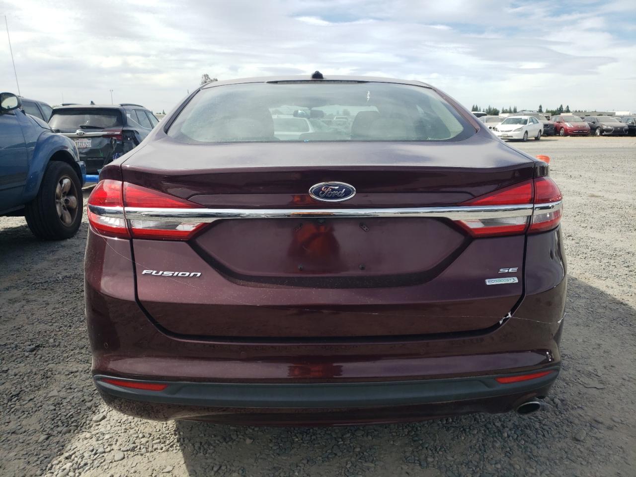 2017 Ford Fusion Se vin: 3FA6P0HD8HR215981