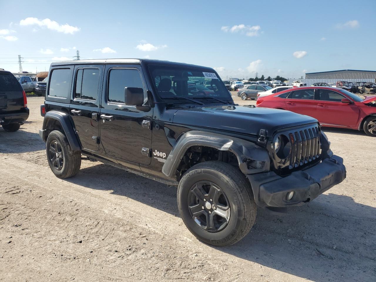 1C4HJXDN7MW503123 2021 Jeep Wrangler Unlimited Sport