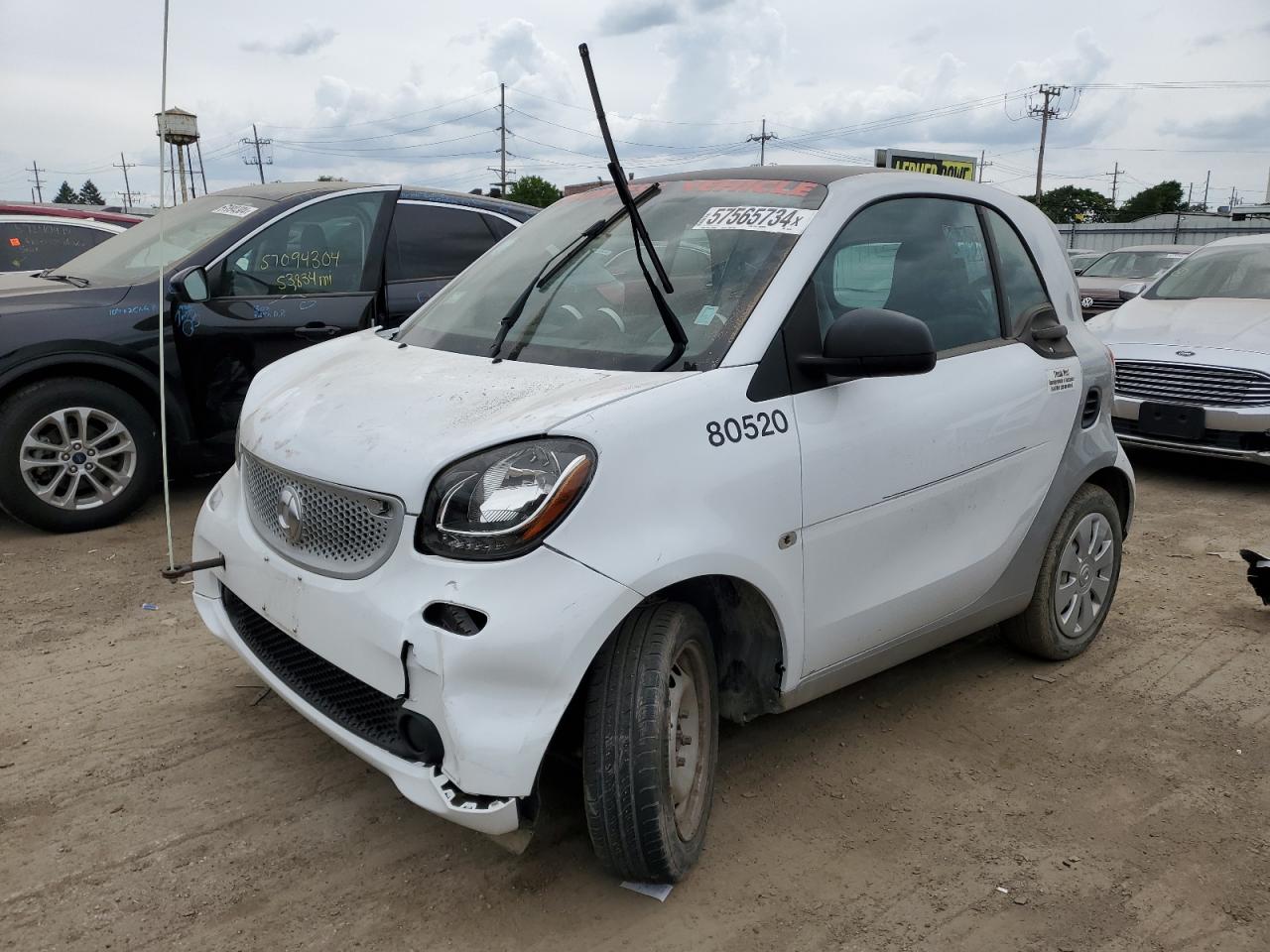 2016 Smart Fortwo vin: WMEFJ5DA4GK153116