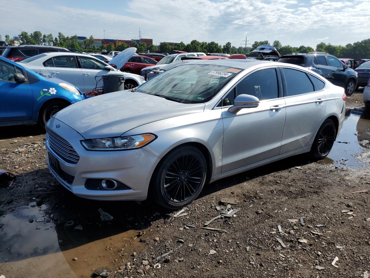 2016 Ford Fusion Se vin: 3FA6P0T95GR155952