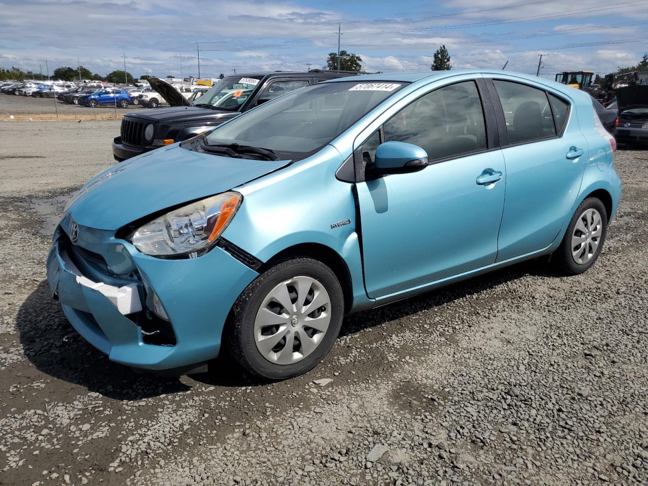 2014 Toyota Prius C vin: JTDKDTB31E1080805