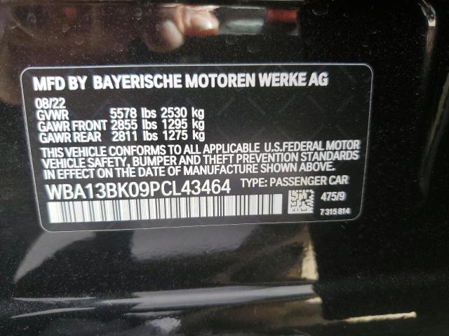 2023 BMW M550Xi VIN: WBA13BK09PCL43464 Lot: 57641964