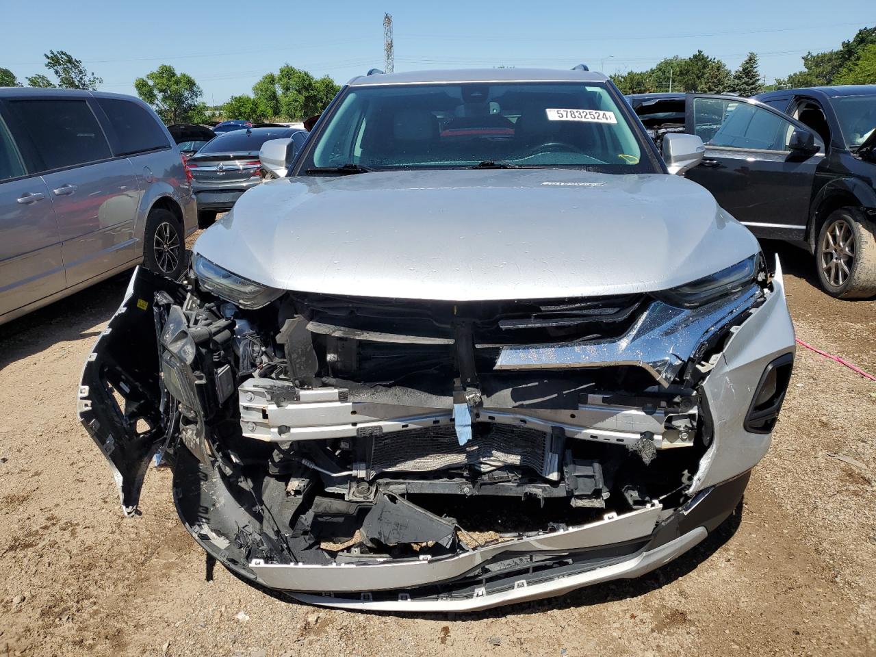 Lot #2928601691 2021 CHEVROLET BLAZER 3LT