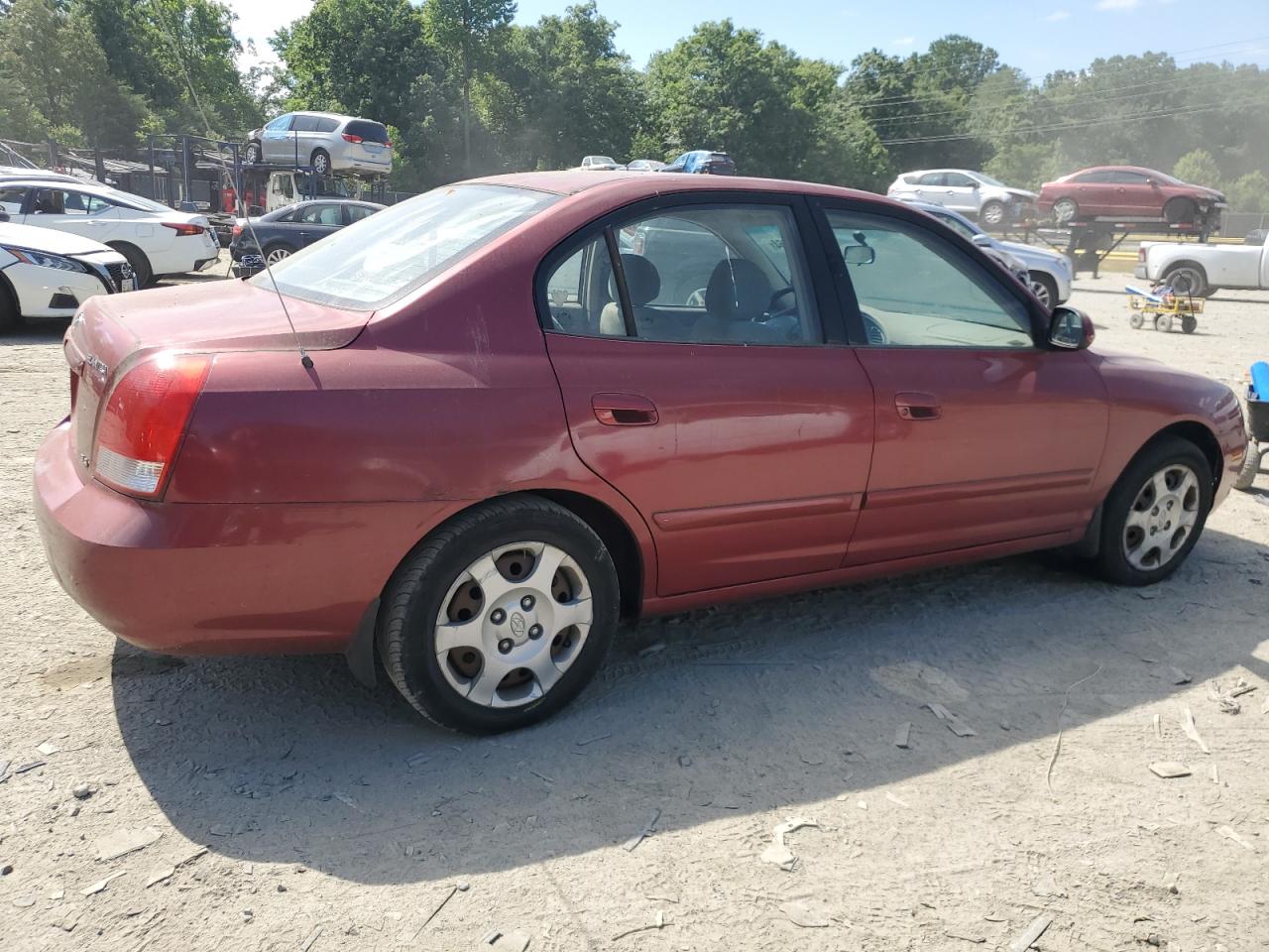 KMHDN45D22U391892 2002 Hyundai Elantra Gls