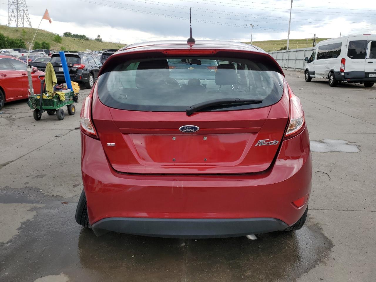 2017 Ford Fiesta Se vin: 3FADP4EJ6HM147511