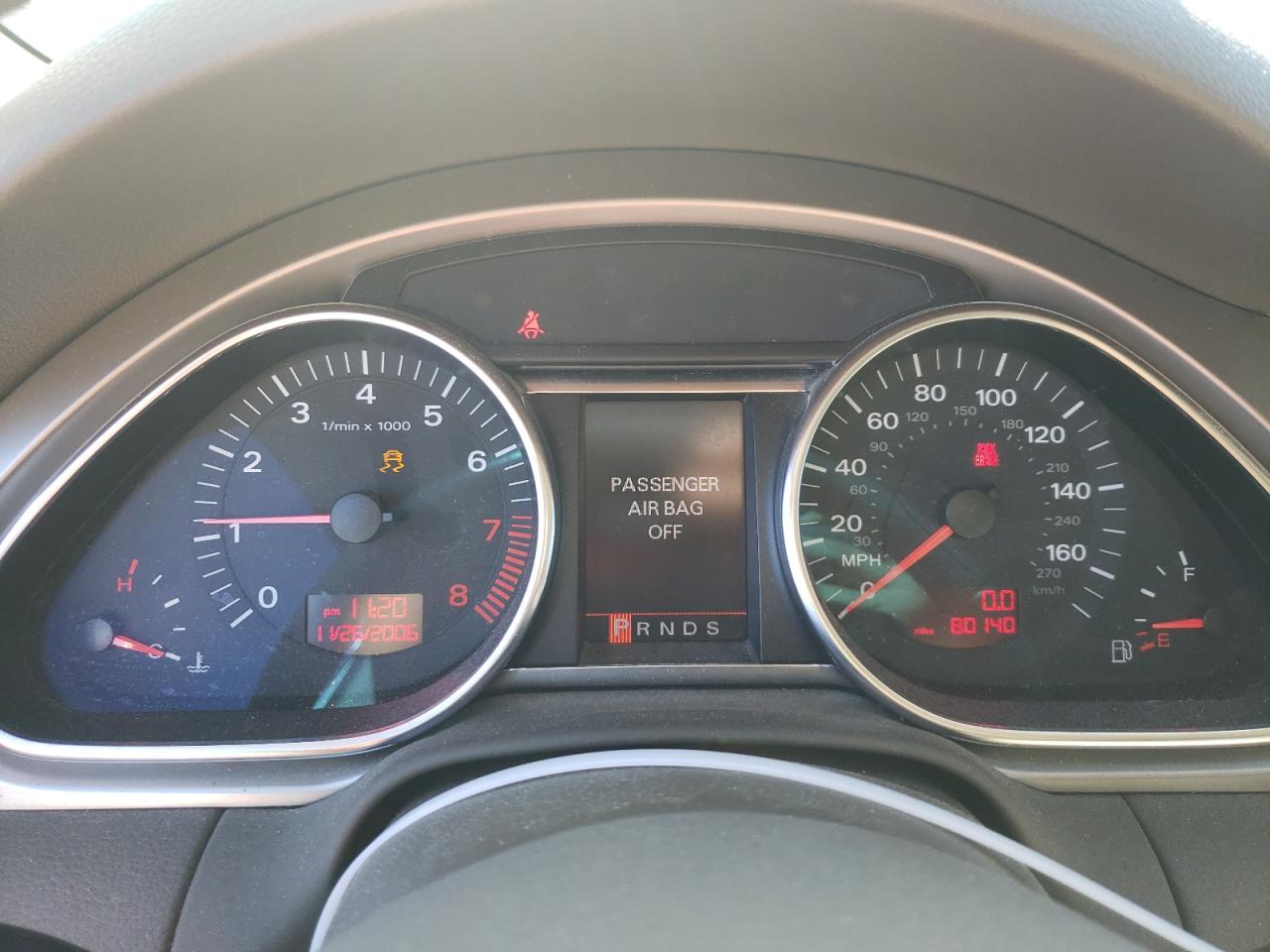 WA1BY74L97D064405 2007 Audi Q7 3.6 Quattro Premium