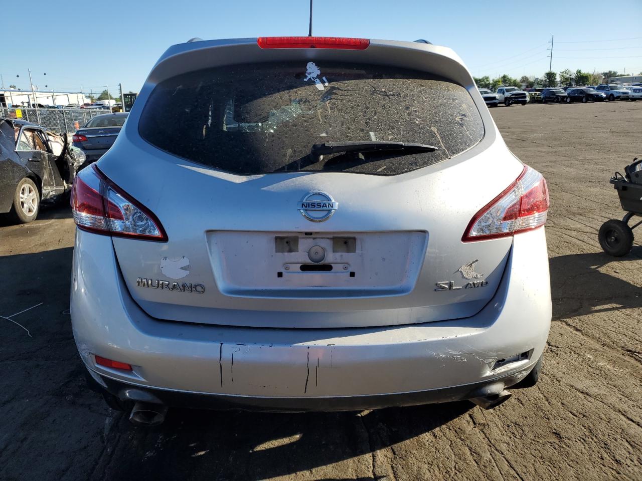 2012 Nissan Murano S vin: JN8AZ1MWXCW235316