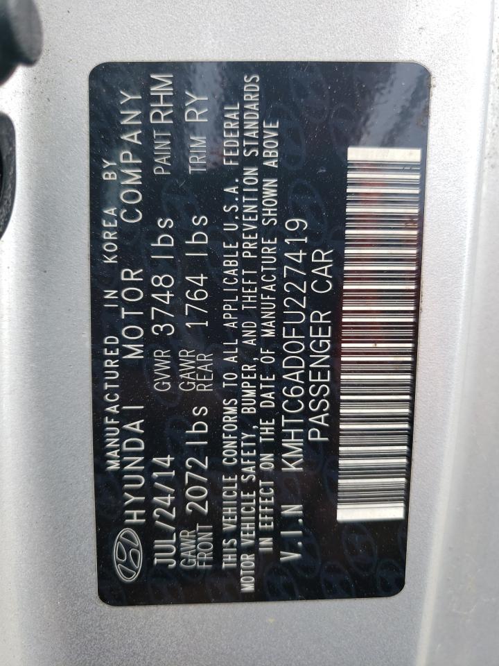 KMHTC6AD0FU227419 2015 Hyundai Veloster