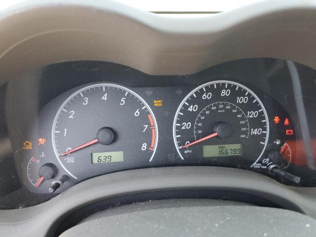 2009 Toyota Corolla Base VIN: 1NXBU40E19Z152449 Lot: 58279914