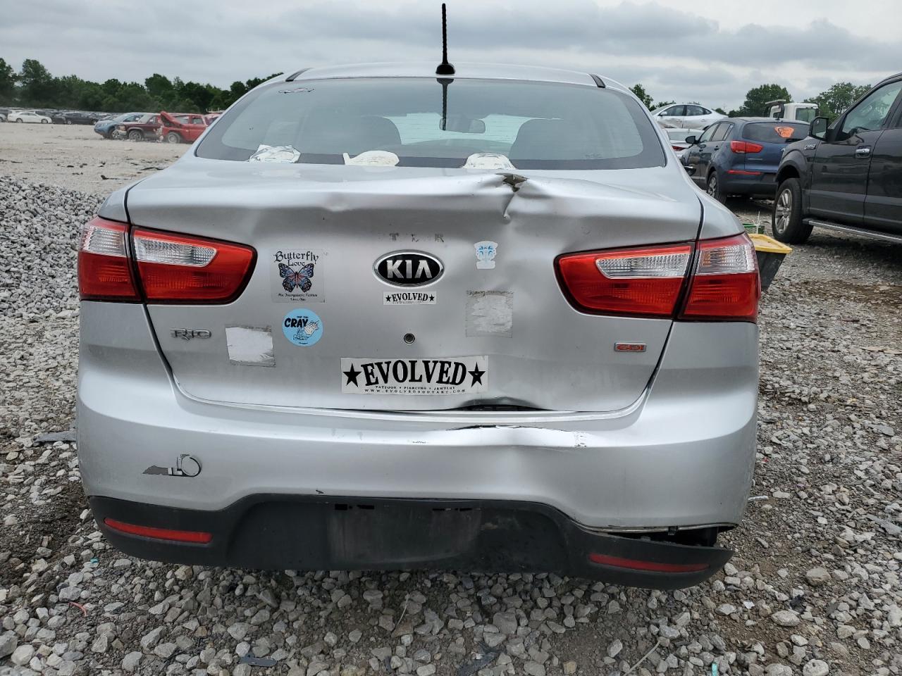 KNADM4A30D6220163 2013 Kia Rio Lx