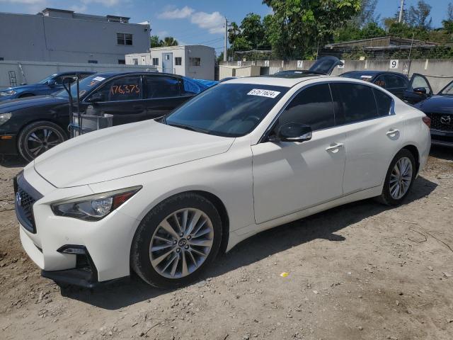 2021 Infiniti Q50 Luxe VIN: JN1EV7BR9MM753667 Lot: 57571624