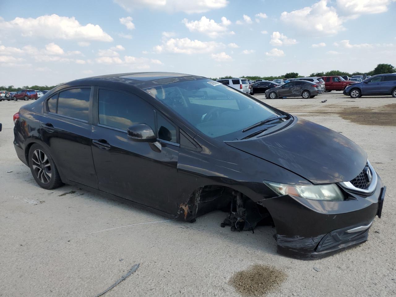 2013 Honda Civic Ex vin: 2HGFB2F89DH542195