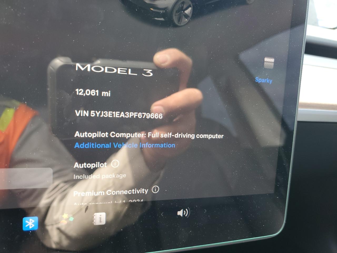 5YJ3E1EA3PF679666 2023 Tesla Model 3