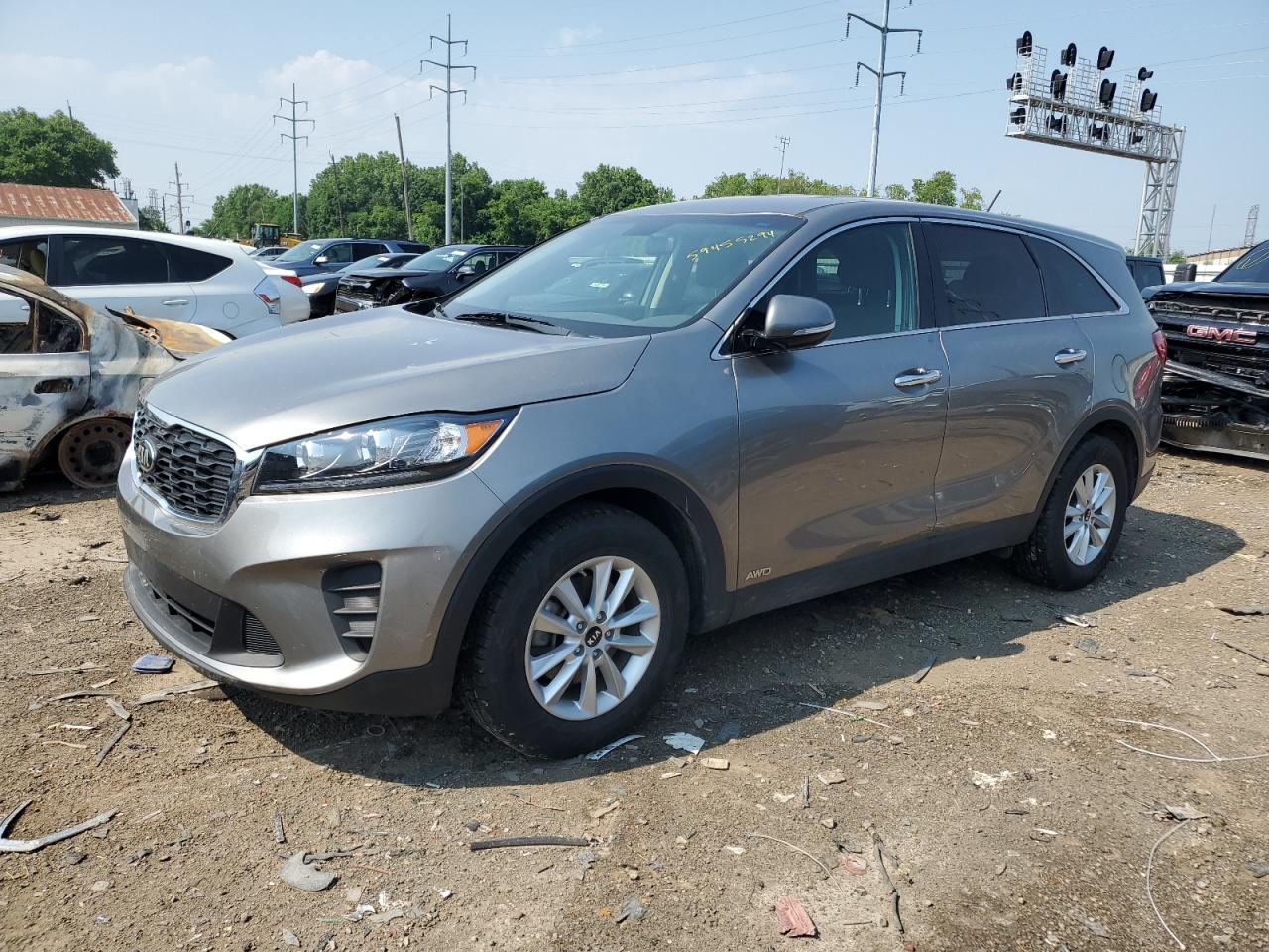 2019 Kia Sorento Lx vin: 5XYPGDA51KG481627