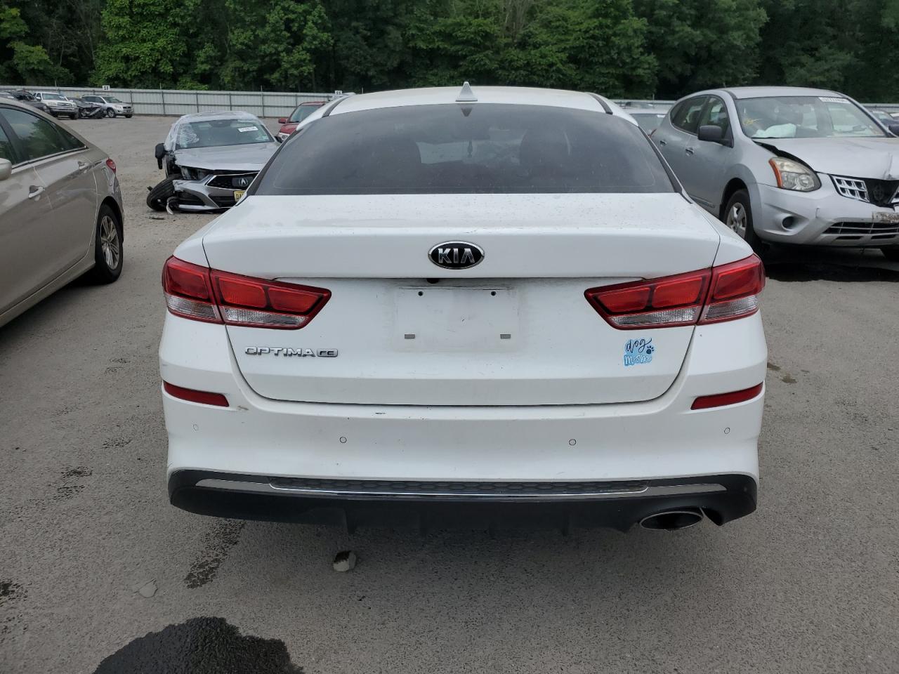5XXGT4L38LG386608 2020 Kia Optima Lx