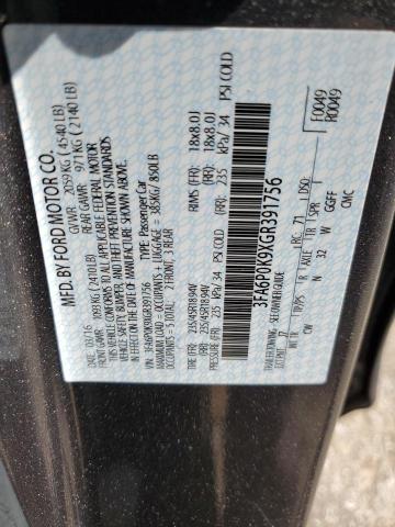 2016 FORD FUSION TIT - 3FA6P0K9XGR391756