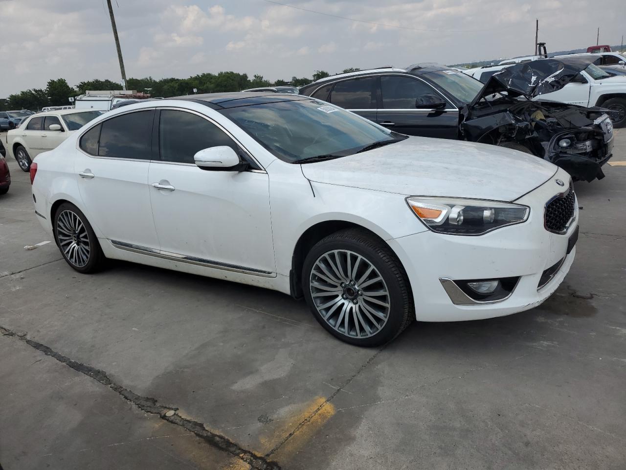 2015 Kia Cadenza Premium vin: KNALN4D79F5178544