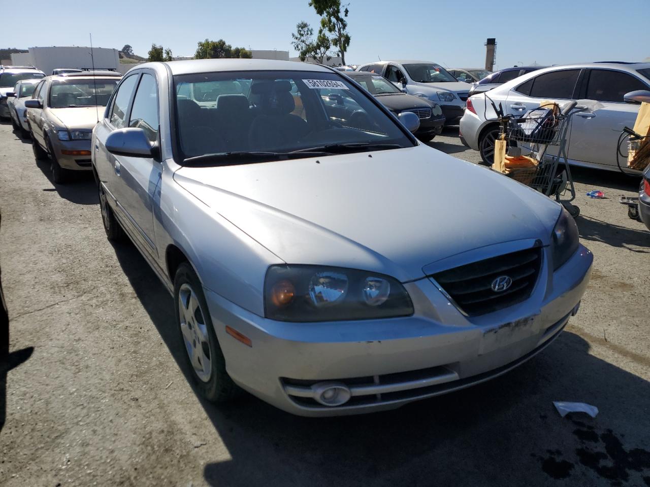 KMHDN46D44U803912 2004 Hyundai Elantra Gls