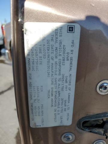 1995 GMC Sierra K1500 VIN: 2GTEK19K7S1501341 Lot: 57778204