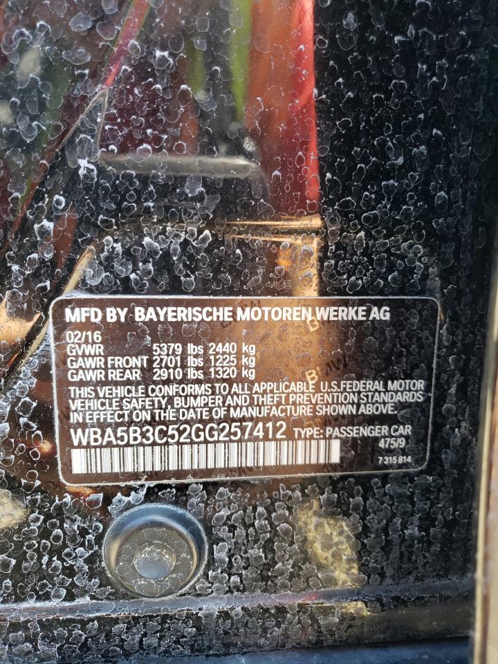 WBA5B3C52GG257412 2016 BMW 535 Xi