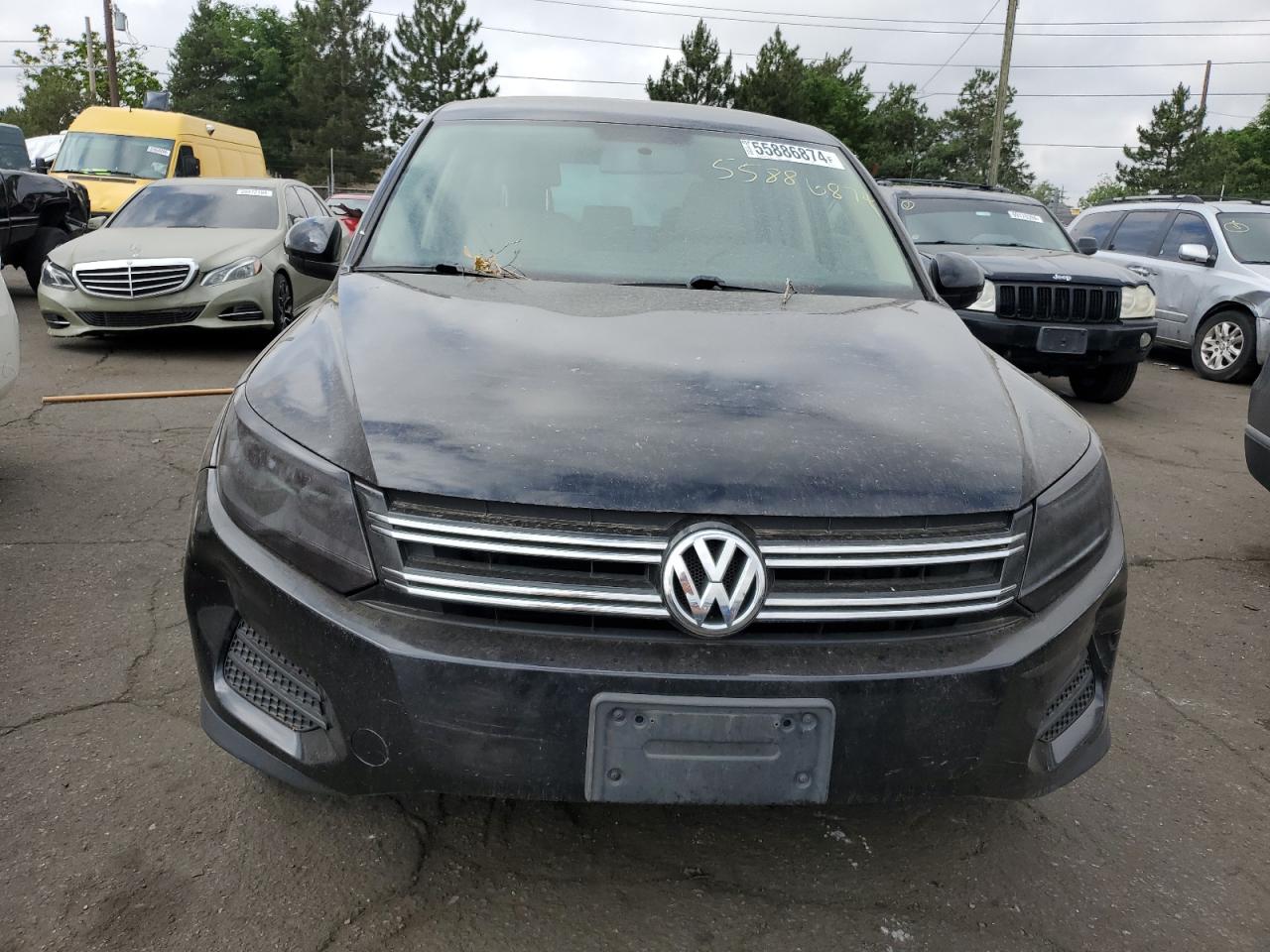 2014 Volkswagen Tiguan S vin: WVGBV3AX6EW578563