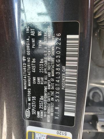 2019 Kia Optima Lx VIN: 5XXGT4L38KG307226 Lot: 59572094