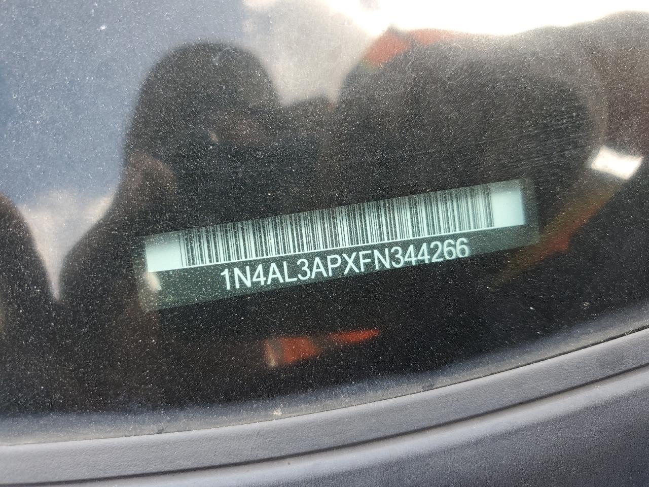 1N4AL3APXFN344266 2015 Nissan Altima 2.5