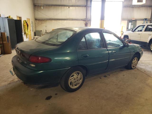 FORD ESCORT LX 1997 green  gas 1FALP13P8VW210282 photo #4