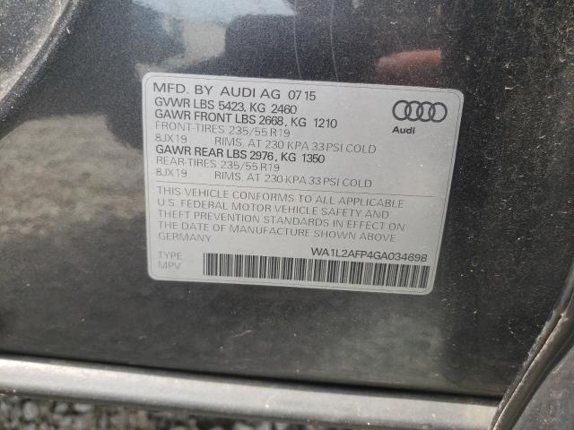 VIN WA1L2AFP4GA034698 2016 Audi Q5, Premium Plus no.12