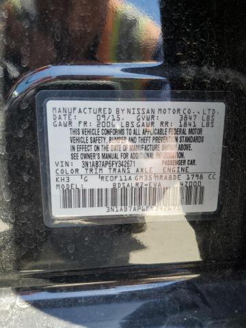 2015 Nissan Sentra S VIN: 3N1AB7AP6FY342671 Lot: 57522094