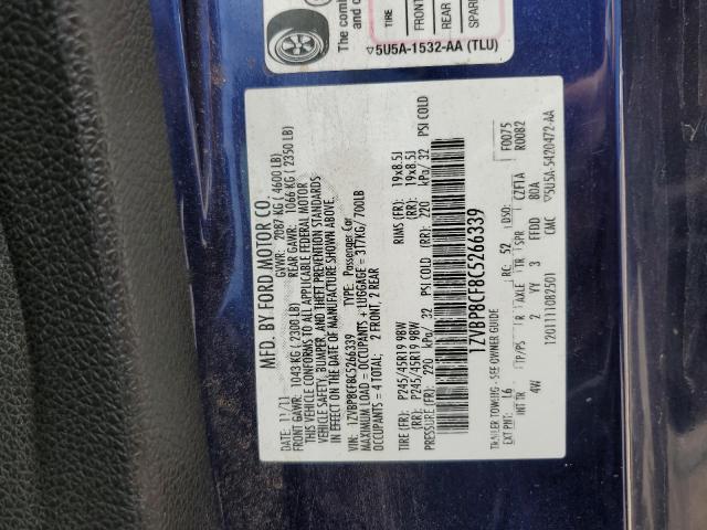 2012 Ford Mustang Gt VIN: 1ZVBP8CF8C5266339 Lot: 60686334