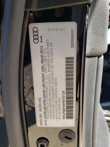 VIN WAUFNAF44HN015124 2017 Audi A4, Prestige no.12