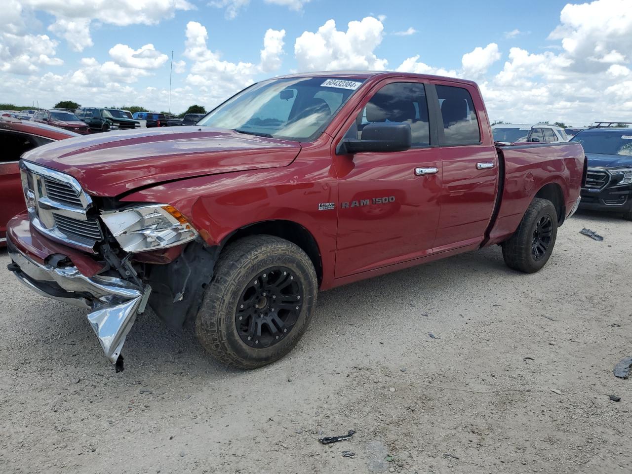 2012 Dodge Ram 1500 Slt vin: 1C6RD6GT1CS237594