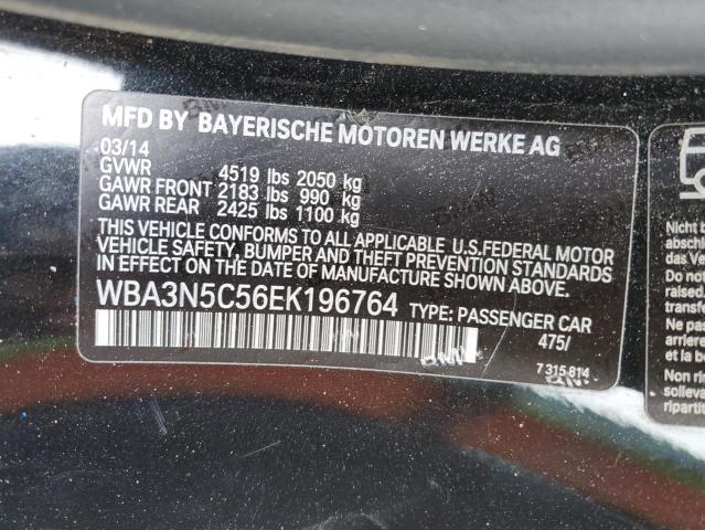 VIN WBA3N5C56EK196764 2014 BMW 4 Series, 428 XI no.12