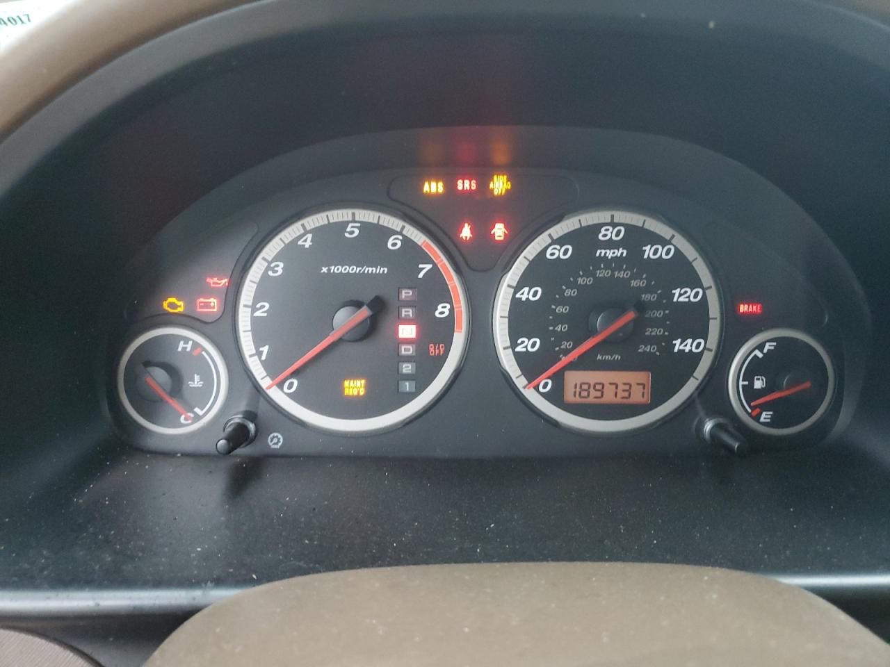 JHLRD78893C031509 2003 Honda Cr-V Ex