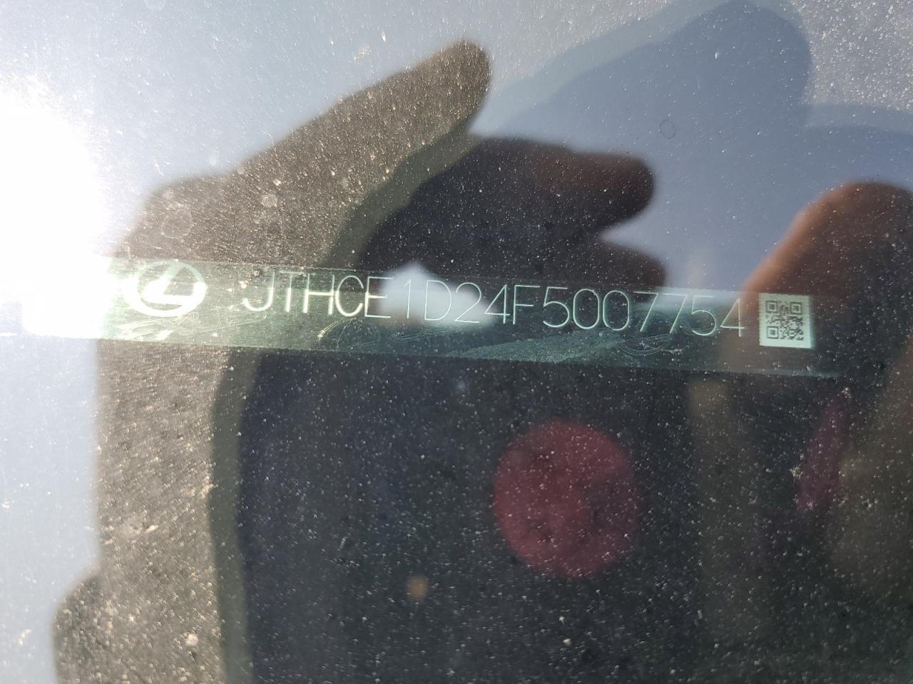 JTHCE1D24F5007754 2015 Lexus Is 350